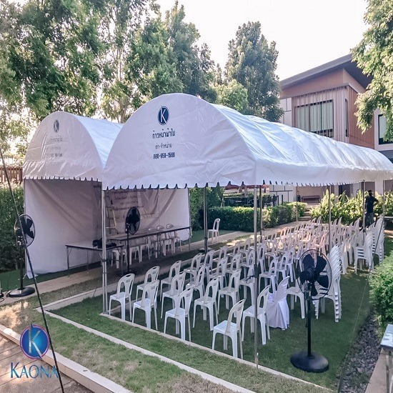 เต็นท์ทำบุญบ้านลาดกระบัง