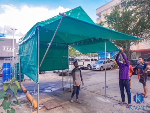 รับทำกันสาดผ้าใบ